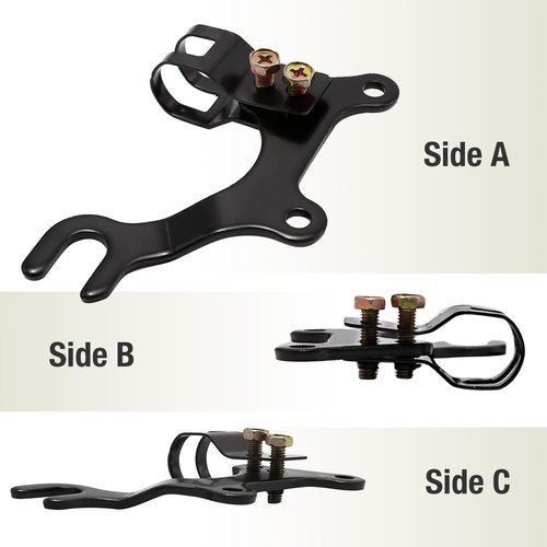 ZUDKSUY 2 Pcs Brake Bracket Adapter Disc Brake Bracket Converter Bike Components & Parts for Bikes Mountain Bikes and Road Bikes Modification Brake Bracket Frame Adapter Mounting Holder, 22mm