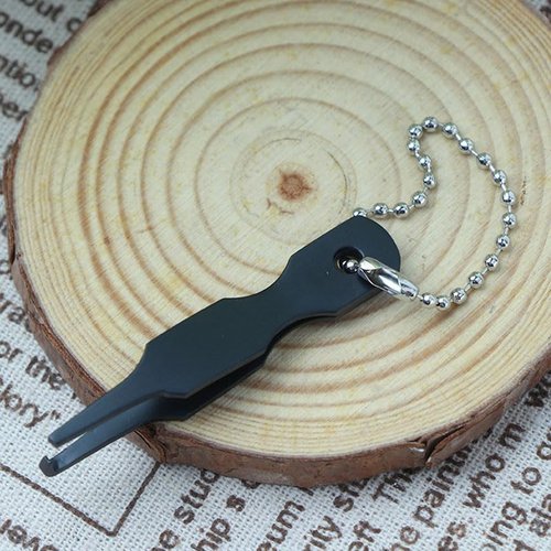 Ximimark 2 PCS Split Ring Pliers Pro - Effortless Lure Attachment Tool with Precision Mini Tweezers, Durable Stainless Steel Split Ring Opener, Ideal for Quick Fishing Rigging