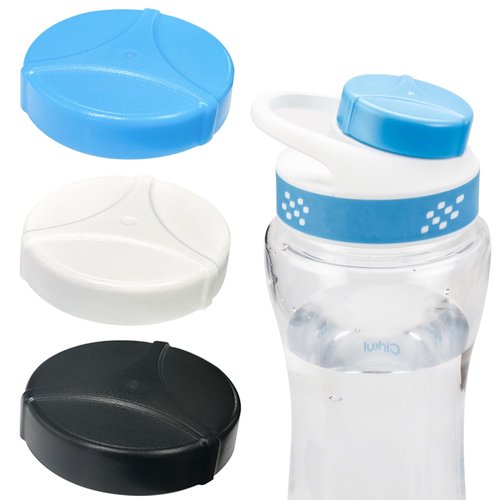 ziHenryDa 3 pcs Lid for Cirkul Water Bottle,Lid Compatible with Cirkul Bottle，Lid Applicable to for Cirkul Bottle of (Black/White/Blue)