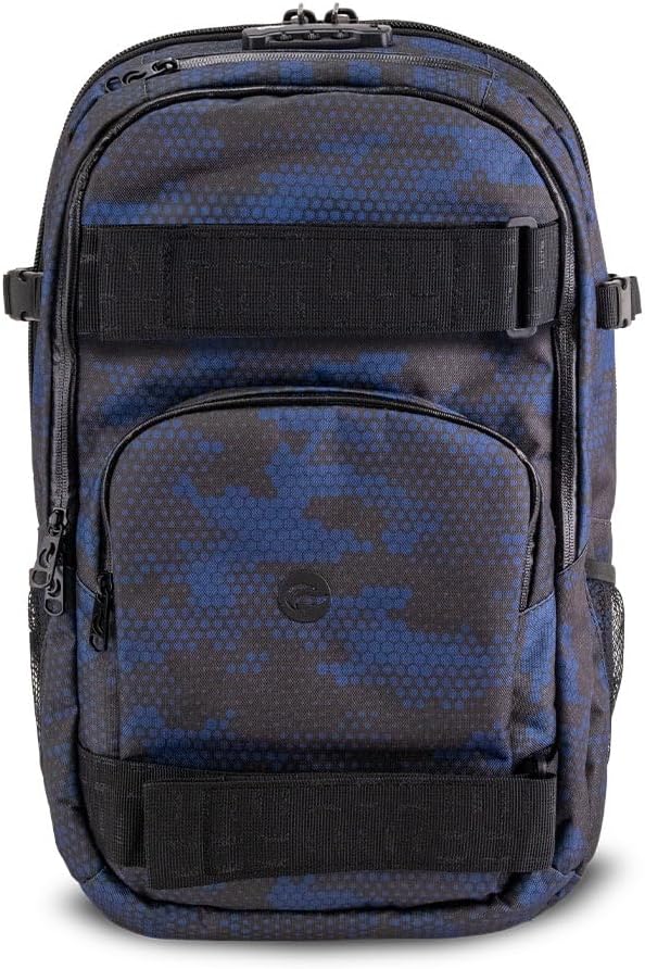 Skunk Nomad Skaters Backpack - Smell Proof - Weather Resistant- With Combination Lock