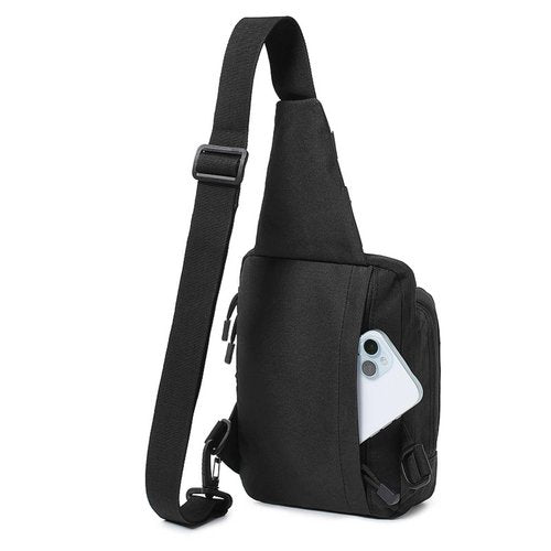 Xromes Gun Sling Bag, Concealed Carry Crossbody Pack CCW Sling Bag Durable EDC Shoulder Bag for Handgun with Holster