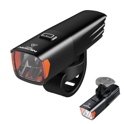 Nicron Bike Lights, 720 Lumens Bike Headlight，5 Modes USB Rechargeable Bicycle Light Super Bright, Bike Lights for Night Riding Waterproof IPX4 Bike Light.