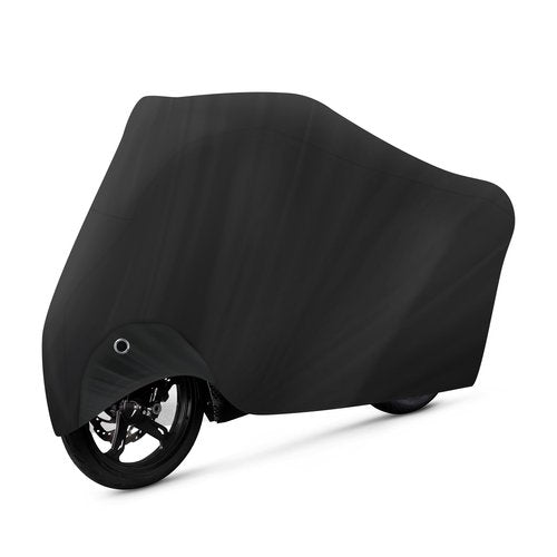 Bike Cover Outdoor Waterproof Bicycle Covers Rain Sun UV Dust Wind Proof with Lock Hole for Mountain Road Electric Bike Electric Scooter Black
