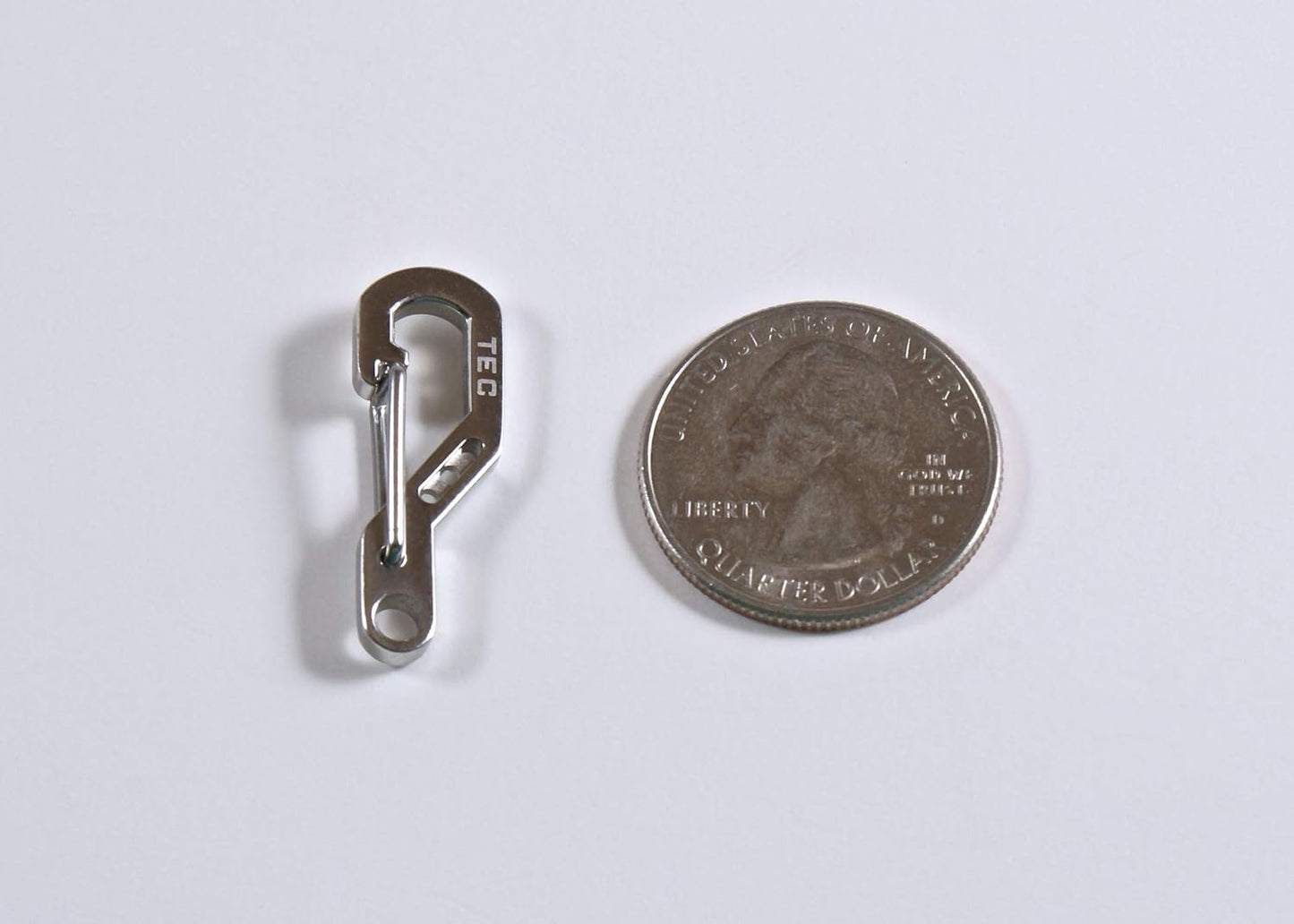 Python Clip - Stainless Steel - Gate Clip - Everyday Carry - Keychain Accessory