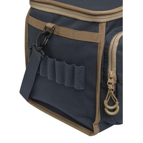 Beretta Gamekeeper EVO Durable Lightweight Functional Outdoor Hunting Shooting Tactical Zippered Cartridge Bag 250 w/Adjustable Shoulder Strap | Capacity of 10 Boxes x 25 Cartridges, Ebony & Otter