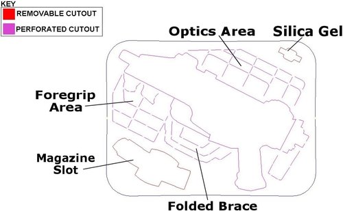 Case Club Case fits CZ Scorpion EVO 3 S1 Pistol or S2 Pistol Micro in Pre-Cut Waterproof Pistol Case with Silica Gel to Help Prevent Gun Rust (Gen 2)