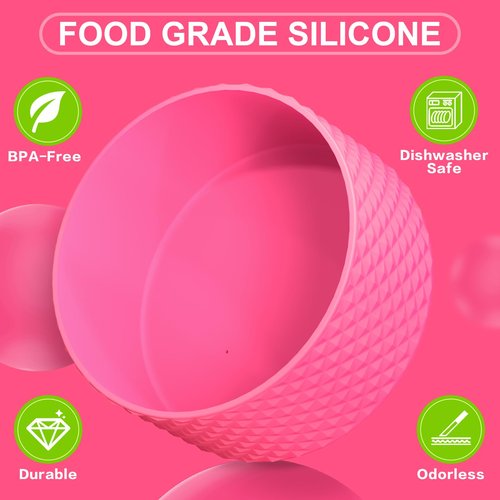 Silicone Boot for Owala Water Bottle 32 oz, Anti-Slip Protective Sleeve for FreeSip/Twist/Flip Stainless Steel Water Bottles Accessories