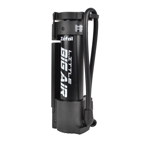 Zefal Little Big Air Universal Foot Floor Pump – Portable, 80 PSI Bike Tire & Ball Pump – Compact, Lightweight, Fits Schrader & Presta Valves, 1.15 lb