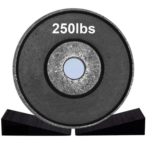 Squat Wedge Block Non-Slip Slant Board Calf Stretcher, 2pcs Ankle Foot Knee Leg Stretch Ramp, Heavy Duty Incline for Heel Elevated Exercise, Deadlift, Lunge, Yoga, Pilates, Physical Therapy