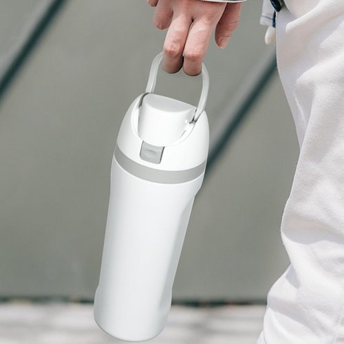 Replacement Cap Fit for Owala FreeSip Insulated Stainless Steel 16oz 24oz 32oz 40oz, Replacement Lid Fit for Owala FreeSip Clear Tritan Plastic Water Bottle (White)