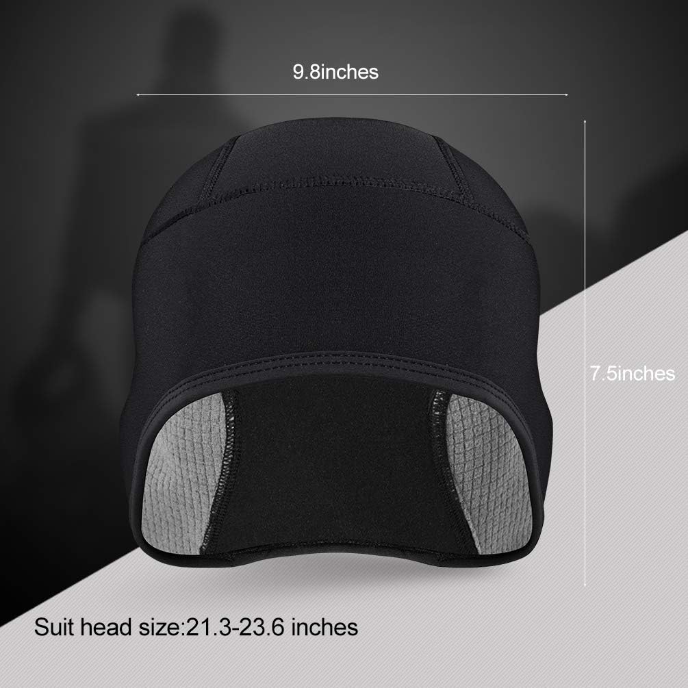 ROCKBROS Skull Cap Men & Women Thermal Cycling Helmet Liner Moisture Wicking Motorcycle Running Hat,Fits Under Helmets