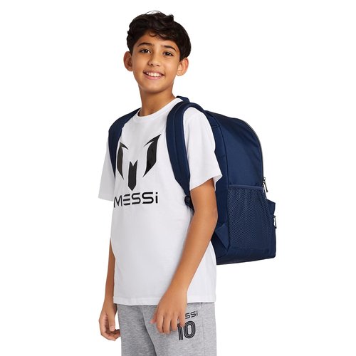 Messi Men's Lifestyle Backpack, Bookbag with Pockets & Adjustable Straps, Blue, One Size