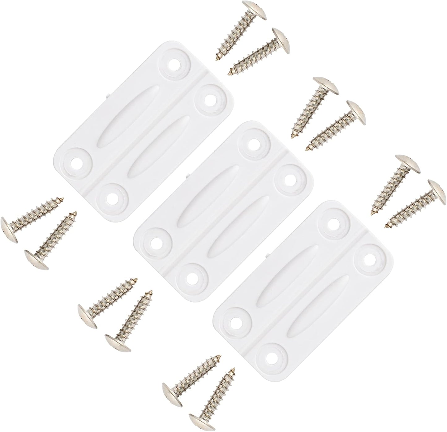 NeverBreak Parts - 3 Pack Igloo Cooler Replacement Hinges, High Strength Igloo Cooler Replacement Parts, Flexible Igloo Cooler Parts