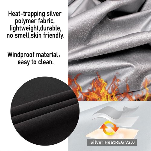LAZAWG Sauna Suit for Men Zipper Sweat Suit with Hood Long Sleeve Sauna Jacket Gym Exercise