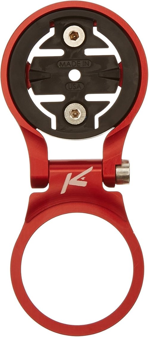 Garmin Adjustable Stem Bicycle Computer Mount | K-Edge Black Bike Accessory
