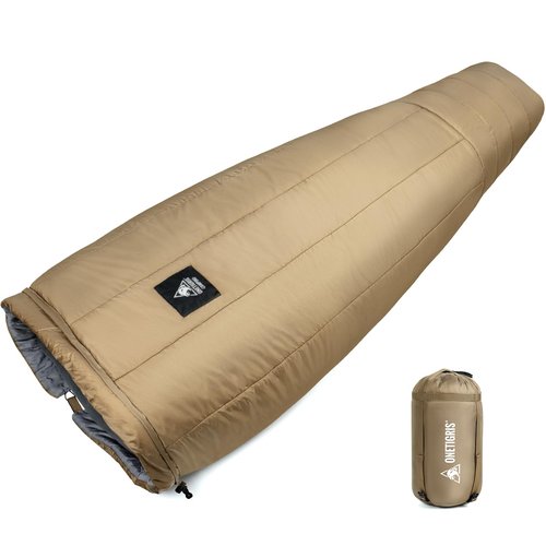 OneTigris Featherlite Ultralight Sleeping Quilt, Weighs 35oz, Warm Hammock Topquilt 40 Degree, with Footbox, Perfect for Outback Camping, Hiking, Backpacking and Hammocks