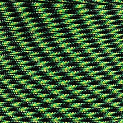 West Coast Paracord 425 Paracord (3mm) - 10, 25, 50 or 100 Foot Hanks - Made of 100 Percent Nylon - for Tactical, Crafting, Survival, General Use