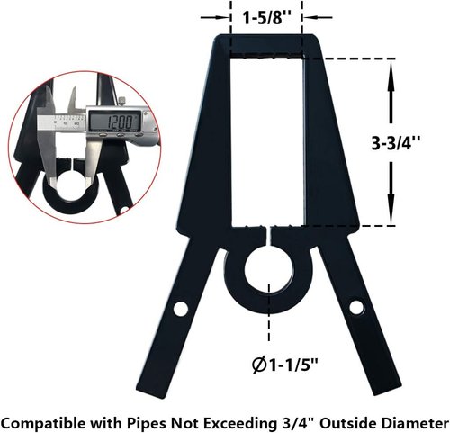 Highwild AR500 2x4 & Pipe Target Stand Bracket Kit | Targets Hanger/Holder | Spare Parts