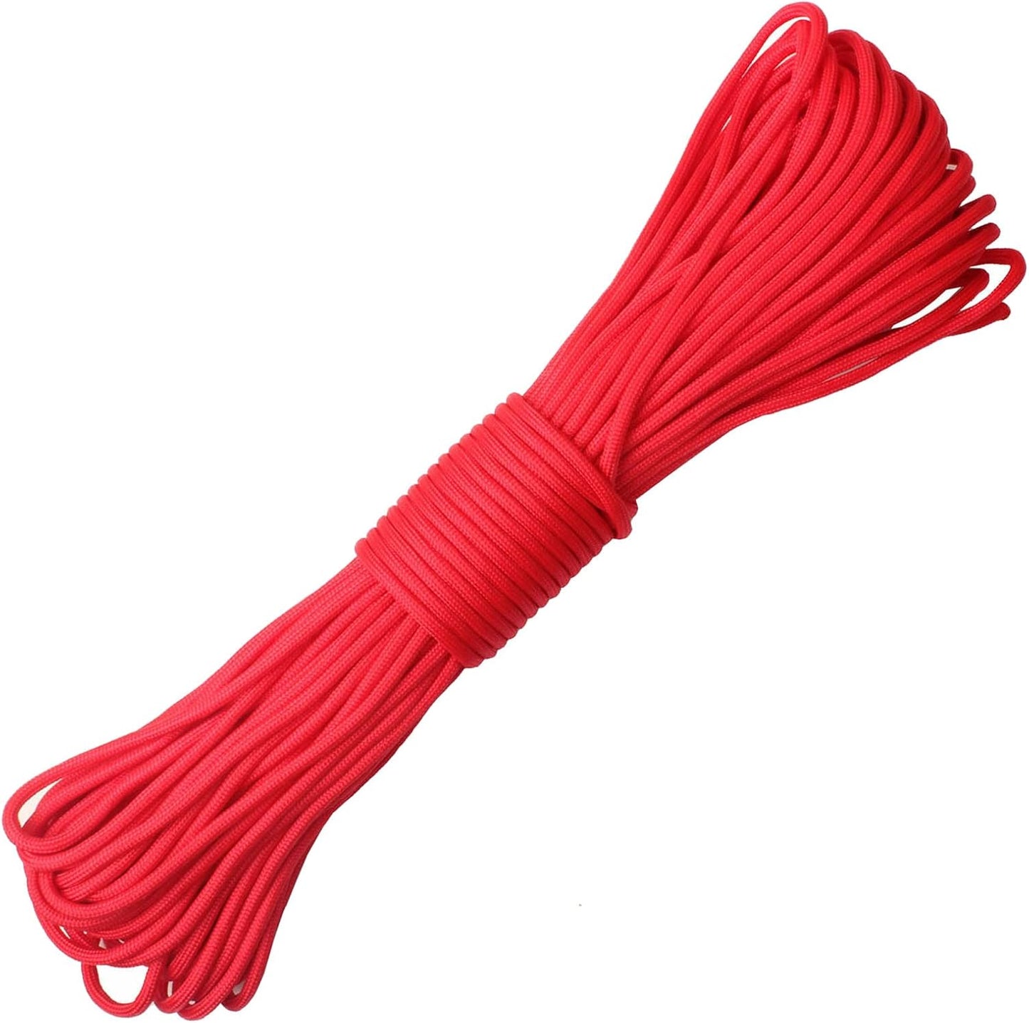 Paracord 9 Core 550 Parachute Cord Camping Rope 100FT (Black, 100feet)