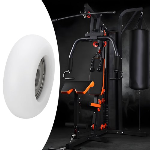 eMagTech 1 Set Machined Wheels 626Z Ball Bearing 6x32x11mm Gym Equipment Ball Bearing with Spacers Compatible with Total Gym Wheels/Rollers 2000 3000 3000 XL