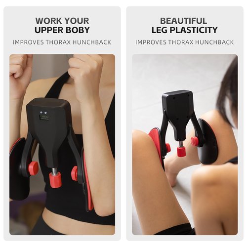 Thigh Trainer Hip Trainer Kegel Exerciser 77 Lb, Leg and Inner Thigh Strength Exercise Equipment,Hip Shaper Trainer Machine,Pelvic Floor Strengthening Device,Legs Workout Equipment (Black)