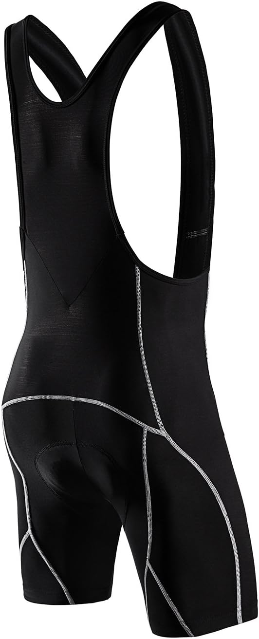 sponeed Cycling Bib Shorts Men Biker Bibs for Men Padded Breathable Racing Shorts UPF 50+
