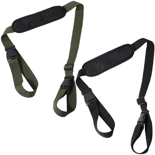 GORGECRAFT 2Pcs 2 Colors Chair Carrying Strap Adjustable Beach Chair Backpack Anti-Slip Shoulder Straps Replacement Universal for Fold able Bikes Scooter Camping Backpacking Picnics Outdoor 42-69 Inch