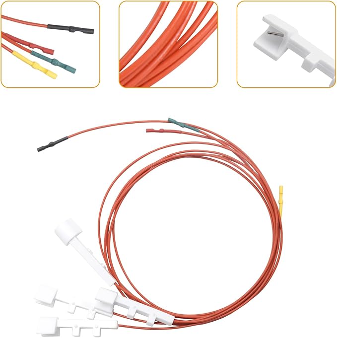 SafBbcue 67532 Grill Igniter Button Kit Replacement for Weber GS4 Genesis II 330 & 335 Series Parts, for Weber Genesis II S-335 E-335 E-330 SE-330 CE-330 CE-330 Css-335 61006001 Gas Grill Parts