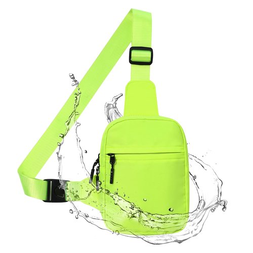 GEEAD Small Sling Bag for Women and Men Mini Crossbody Phone Chest Bag Waterproof Nylon Shoulder Bag Workout Gym Travel