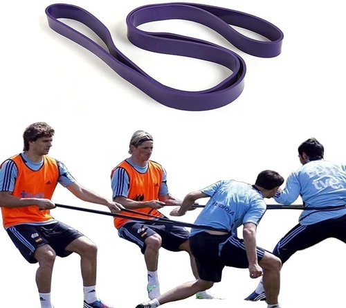 Basketball Resistance Band Training Dribbling Fitness Single Circle 6 Levels Strong Heavy Duty Professional Exercise Bands Natural Latex 41 Inch Loop