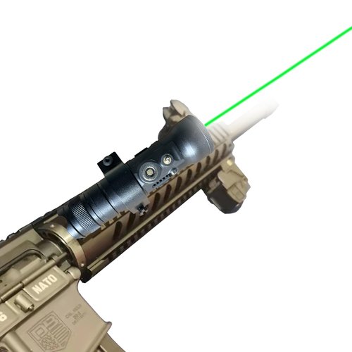 Lasercross 800 Lumens Green Laser Light Combo with Wireless Remote Switch,Rifle Tactical Flashlight Laser Sight fits Picatinny or GL Rail Compatible with Airsoft Guns & Shotguns