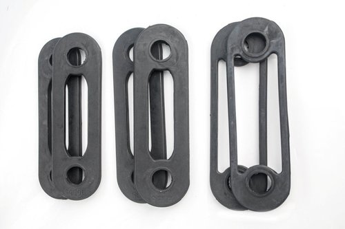 Replacement Weight Band Set 3 Pairs - (2) 10lb Bands + (2) 5lb Bands + (2) 2.5lb Bands - Designed for Body by Jake® Machines