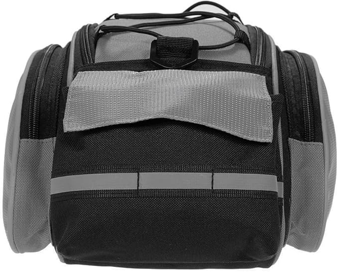Lixada Bicycle Back Pannier Bag Bicycle Back Seat Bag Saddle Bag Shoulder Bag for Mountain Bike Cycling Outdoor