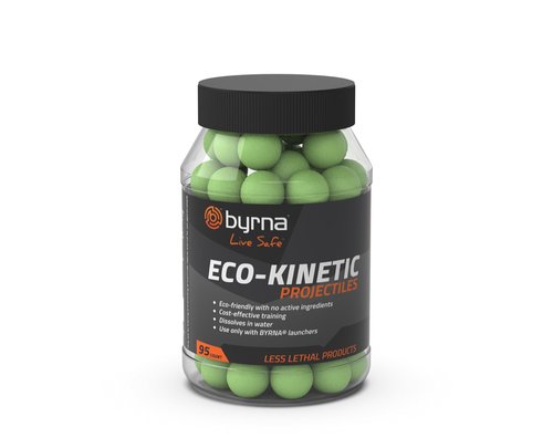 Byrna Projectile Bundle - Kinetic (95 Count) & Eco-Kinetic (95 Count) Projectiles - Self Defense and Practice Ammo, Compatible with All Byrna Launchers, 0.68 Caliber