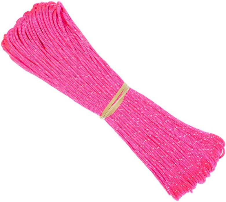 Paracord Planet 1.8mm Fluorescent Reflective Guyline Tent Rope Cord Camping Paracord