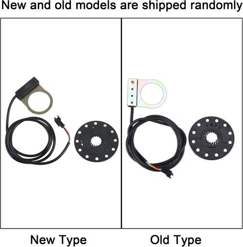 Dioche Electric Bike Pedal Assist Sensor, 12 Magnets 12 Pulses Per Revolution Electric Bike Power Pedal Assist Sensor for Mountain Bike Accessories Sensor Pedal Assist