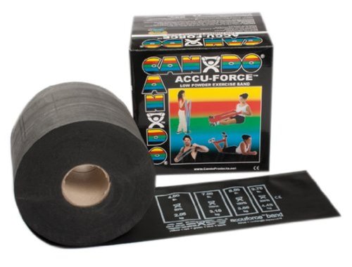 CanDo 35651 Bands Exercise Band Roll, X-Heavy, Latex Free, 6 yd Length