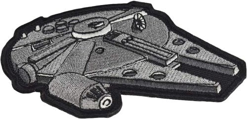 Jadedragon Embroidered Morale Hook Fastener Tactical Patch (Black R)