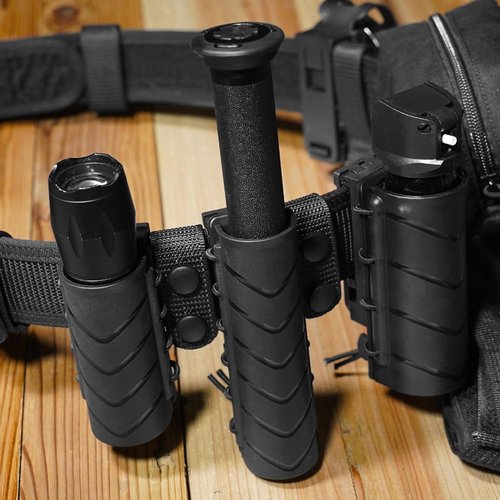 KRYDEX Baton Holder for Duty Belt ASP Sentry Baton Pouch 6.3" - 7.75" - 9.0" - 9.5" Retracted Agent Baton Carry Case