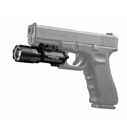 Sure Fire X300 Ultra (X300U-B) High Output 1000 Lumen LED Weapon Light (Black) with 12 Extra 123A Batteries and 3 Battery Cases - Picatinny and Universal Rail Compatible