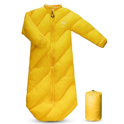 AZITREK T40 Toddler Sleeping Bags Boys Girls |Ages 2-4| Puffy Kids Sleeping Bag Camping Sleepovers |up to 46 in| Lightweight Compact Comfort for Indoor Outdoor | Machine Washable (Autumn)