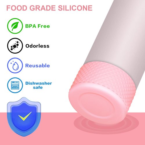 yoelike Silicone Water Bottle Boot for Owala 24 oz, 2PCS Anti-Slip Protective Sleeve for FreeSip/Twist/Flip, Watter Bottle Accessories, Bottom Bumper Cover, Dishwasher Safe, BPA Free