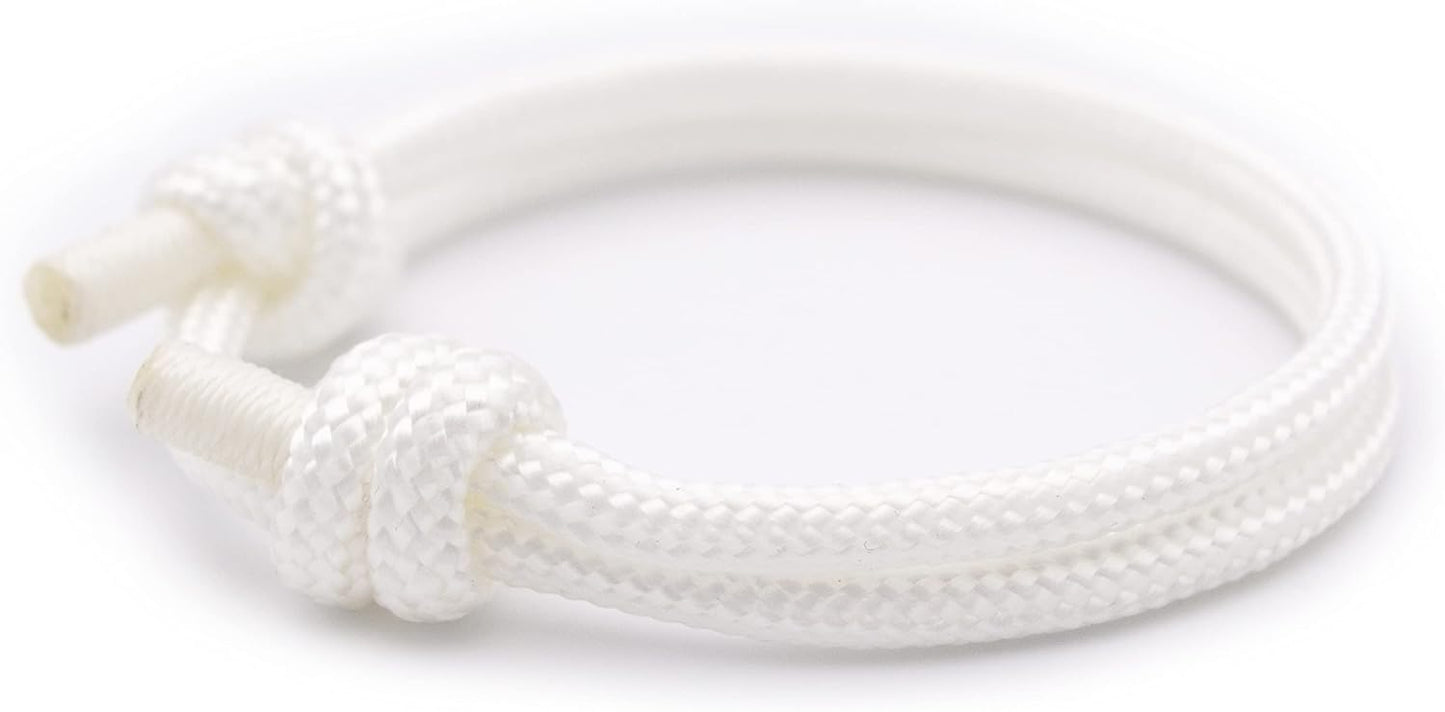 Wind Passion - Rope Bracelet for Men & Women - Adjustable Sailors Knot Paracord Bracelet - Waterproof & Sturdy