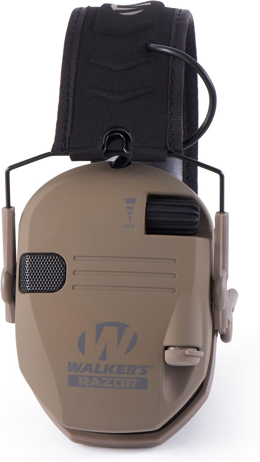 Walker's Razor Slim Shooter Electronic Hunting Folding Hearing Protection Earmuffs