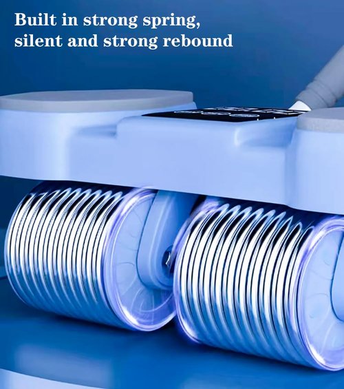 DOCHENXIYU Ab roller wheel,The upgraded four-wheel abdominal wheel used for enhancing abdominal muscle exercises is abdominal fitness wheel that is more suitable for the home gym., Blue