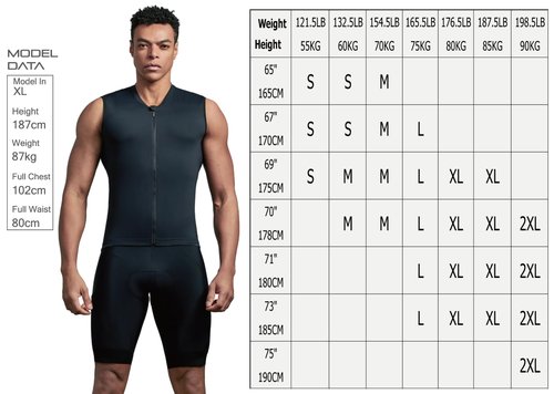 EASYINPRO Wind Tunnel Fabric Mens Sleeveless Cycling Jersey Tops Cycling Vest Bike Biking Vest, Reflective Pocket Black