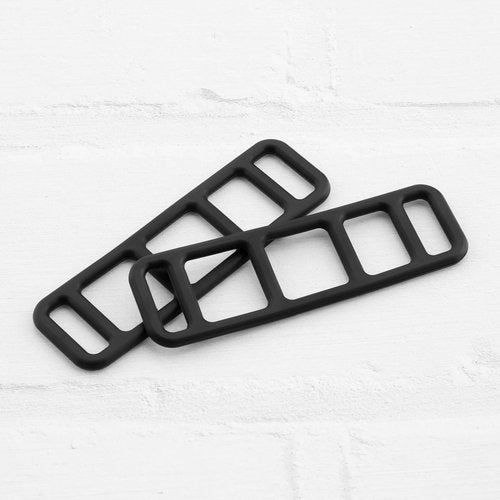 LT Easiyl 5Pcs Mirror Dashcam Rubber Strap 5-Hole Rubbe Headlight Taillight Straps for Dash Cam with Rear View Camera Bike 80x24mm Black