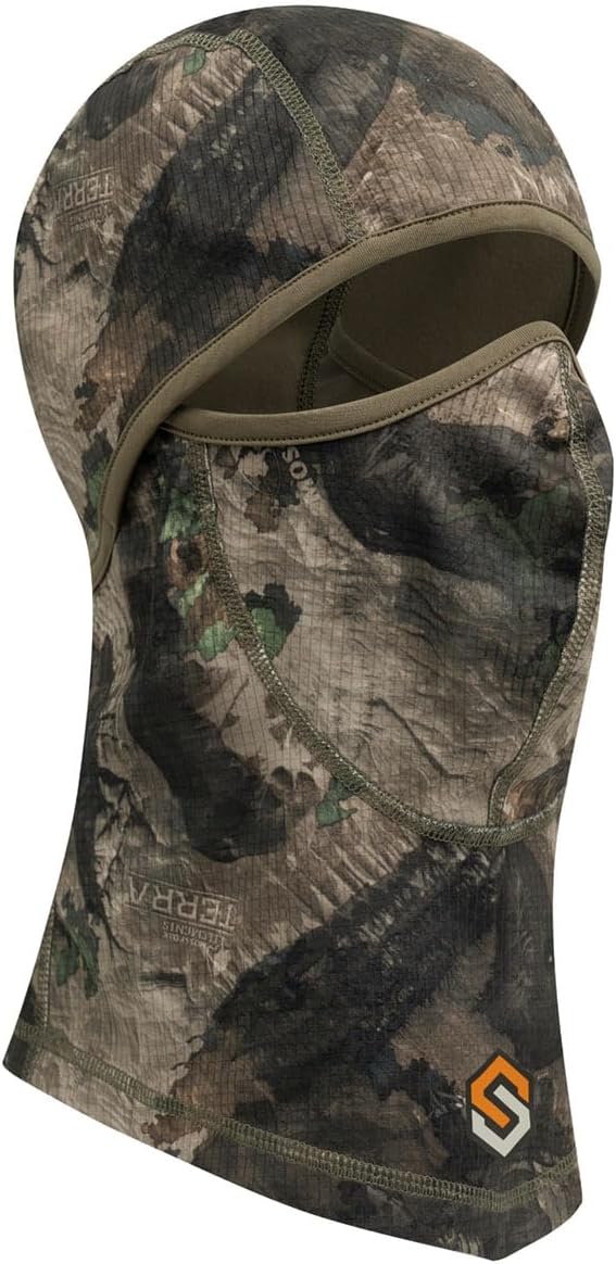 ScentLok Lightweight Headcover, Camo Balaclava Face Mask for Hunting, Camping, and Outdoor Use, One Size