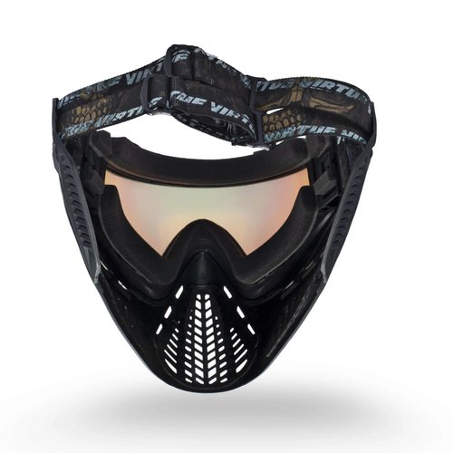 Virtue VIO Ascend Thermal Paintball Goggles/Masks (Gold Skull LE), Adjustable