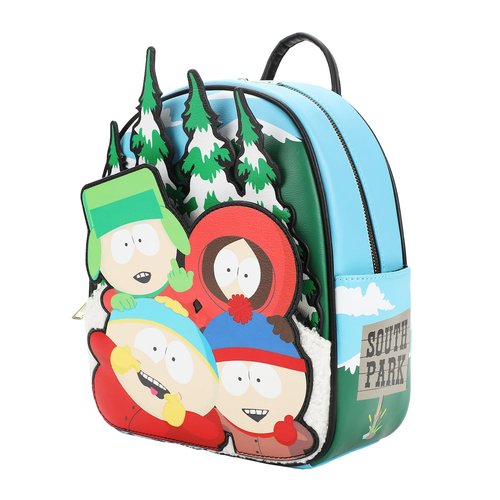 Bioworld South Park Stan, Kenny, Cartman, and Kyle 10.5" Mini Backpack
